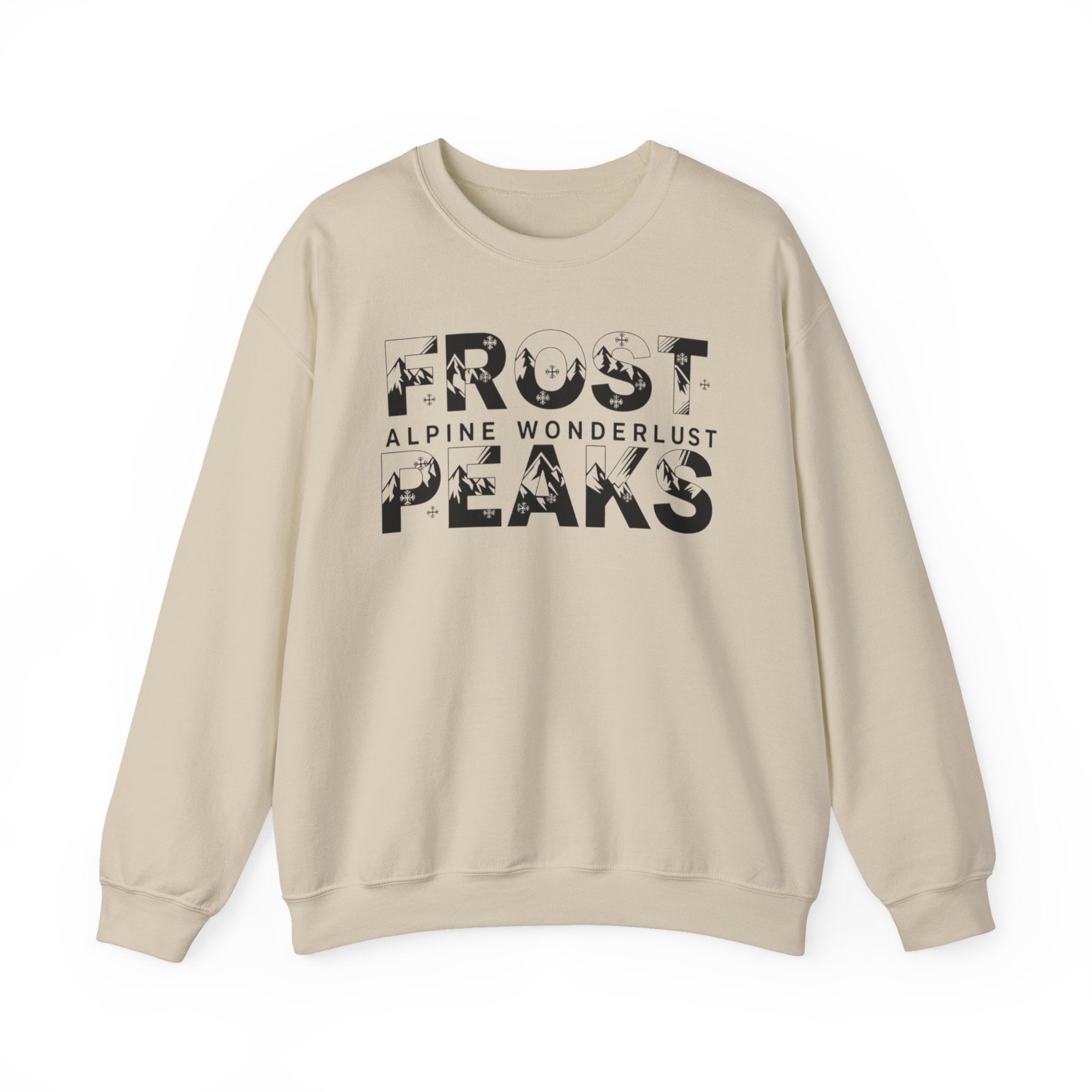 Sweatshirt brodé Frost Peaks - Édition Noël