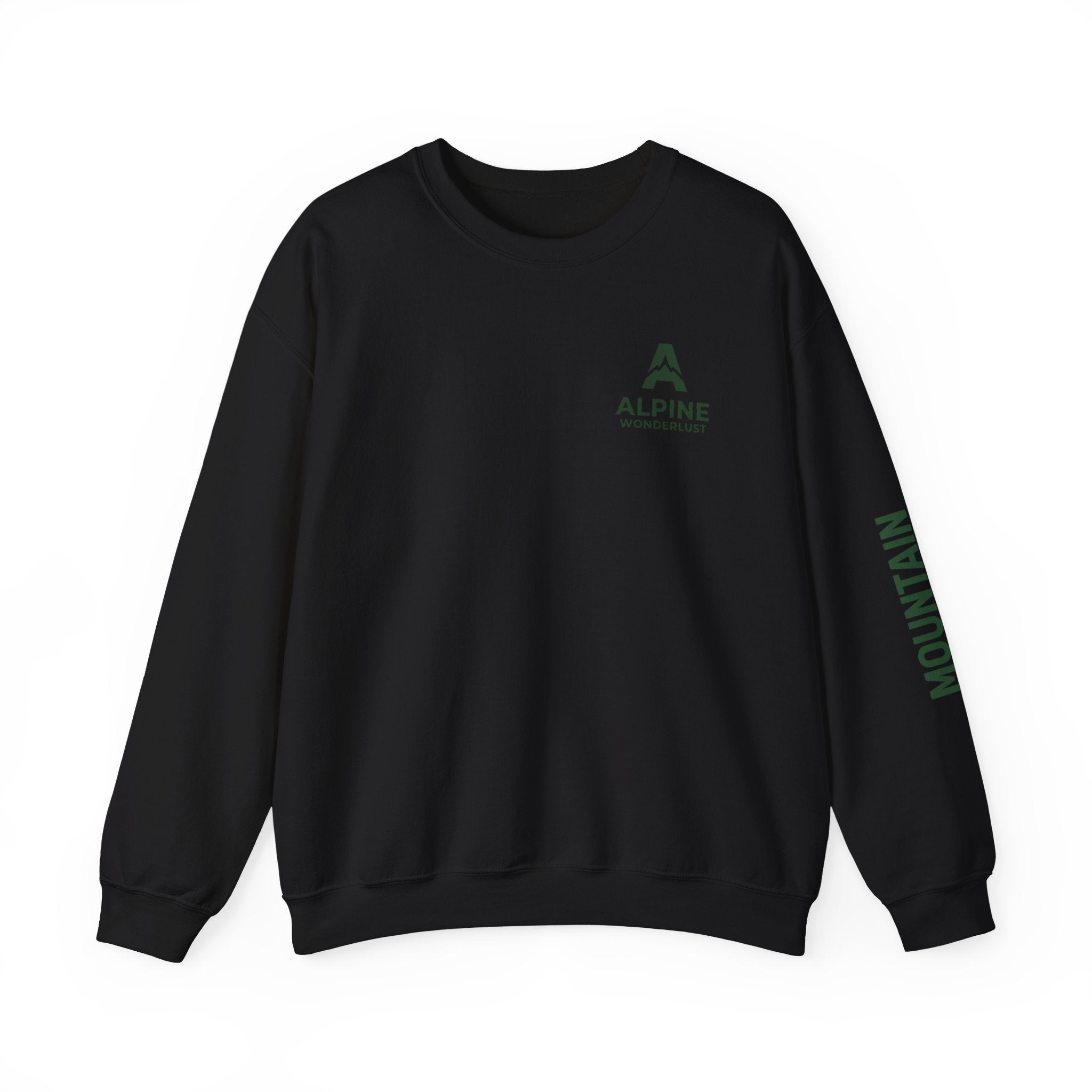 sweatshirt crewneck brodé Alpine wonderlust