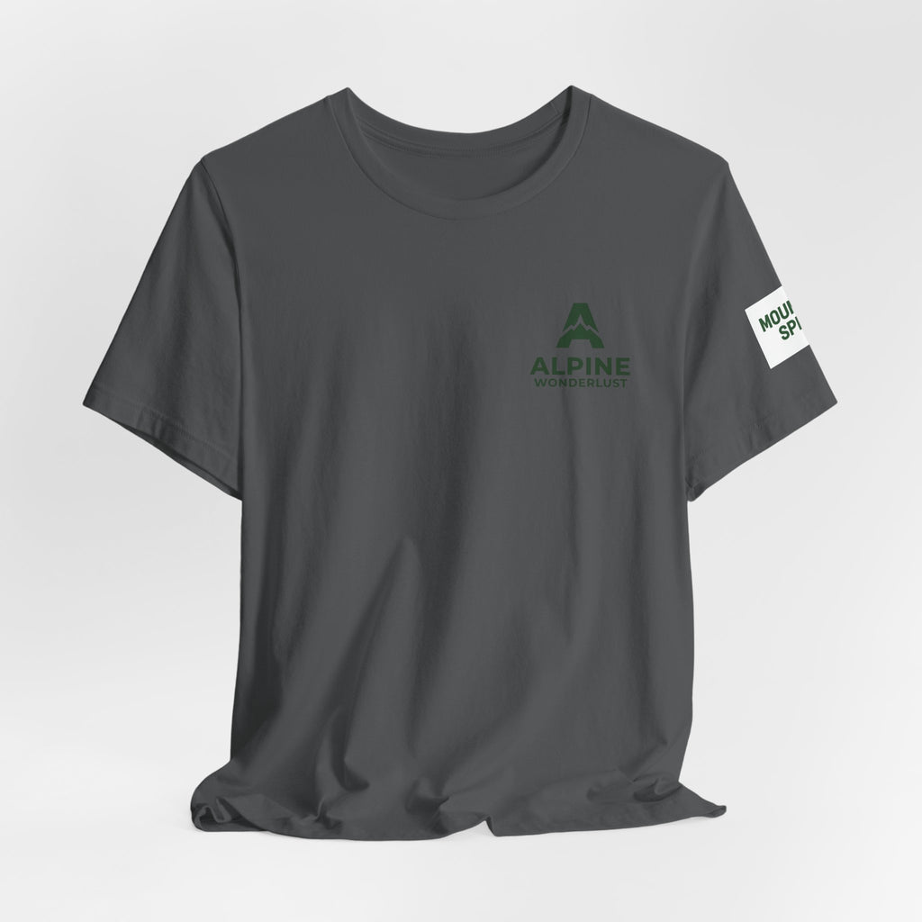 T-shirt brodé Alpine wonderlust