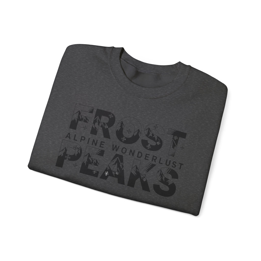 Sweatshirt brodé Frost Peaks - Édition Noël