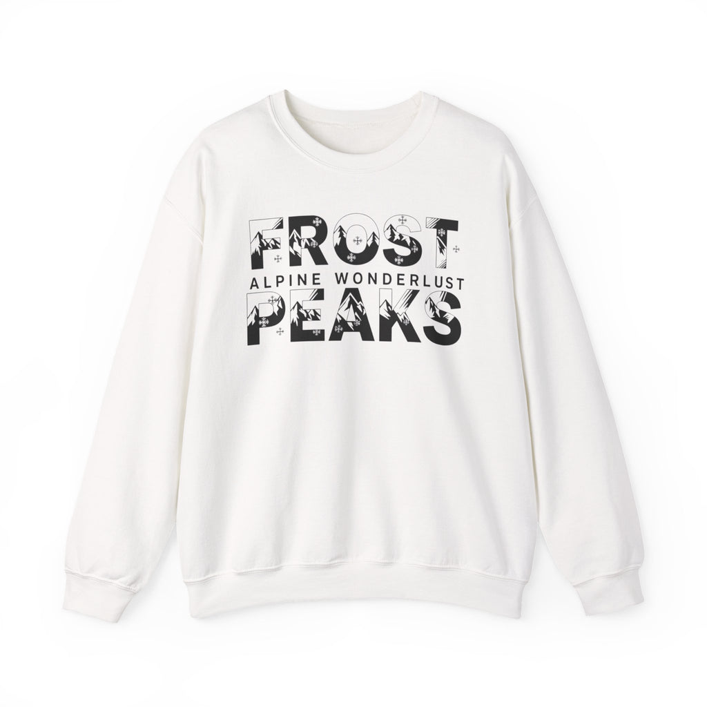 Sweatshirt brodé Frost Peaks - Édition Noël