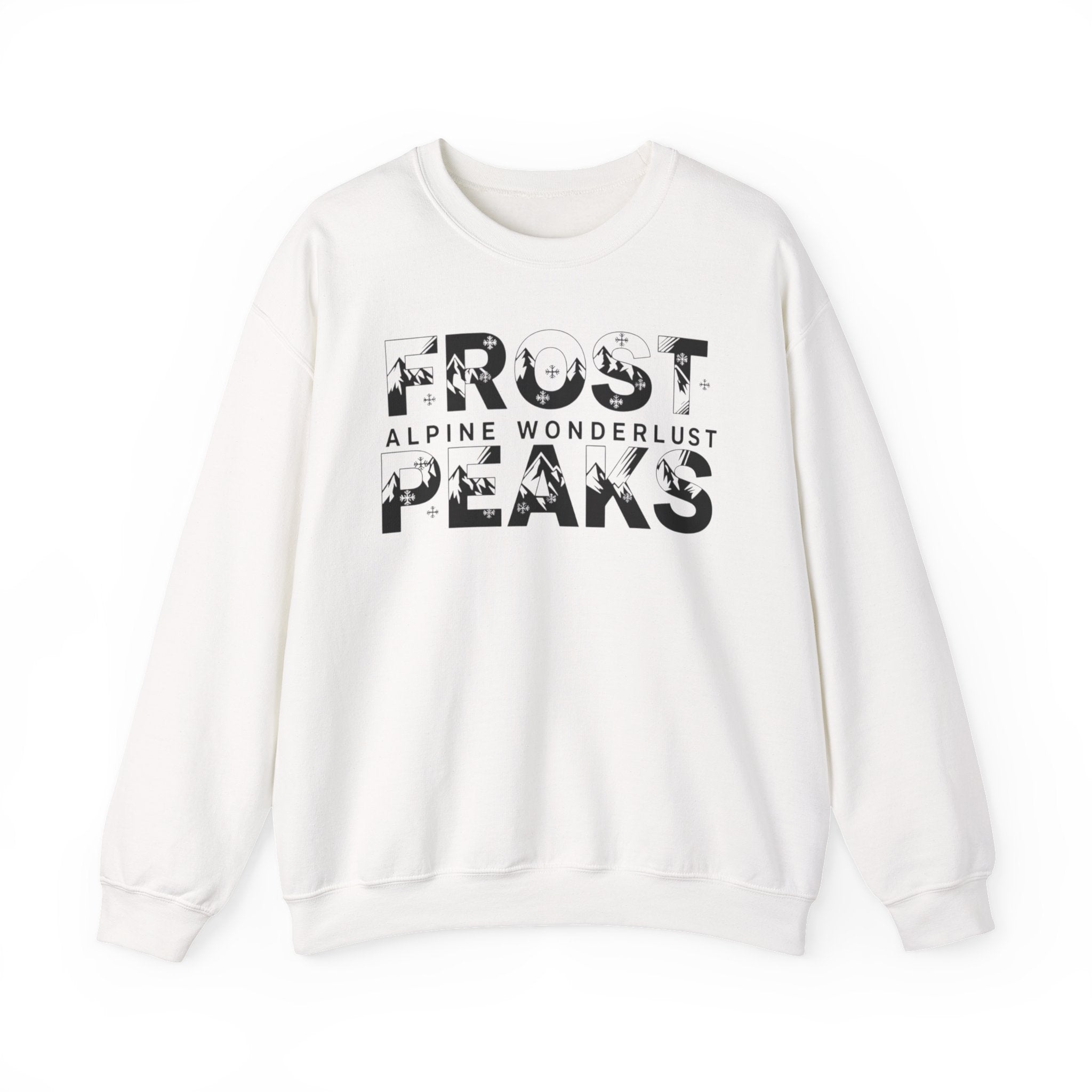 Sweatshirt brodé Frost Peaks - Édition Noël