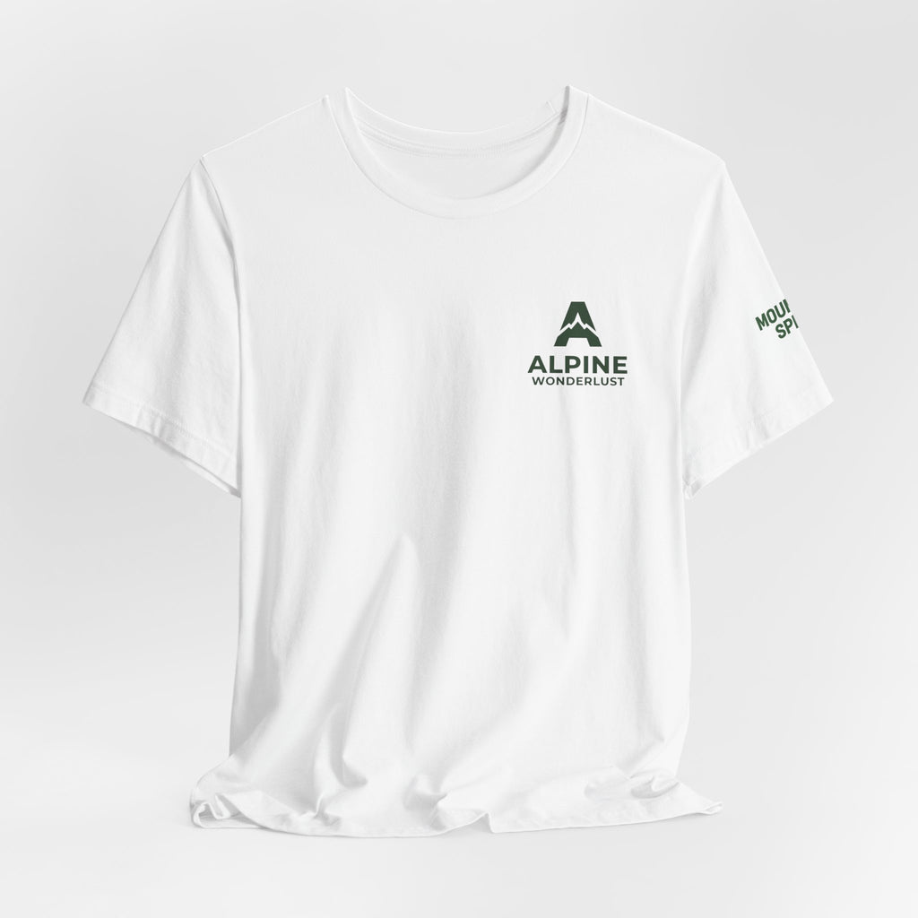 T-shirt brodé Alpine wonderlust