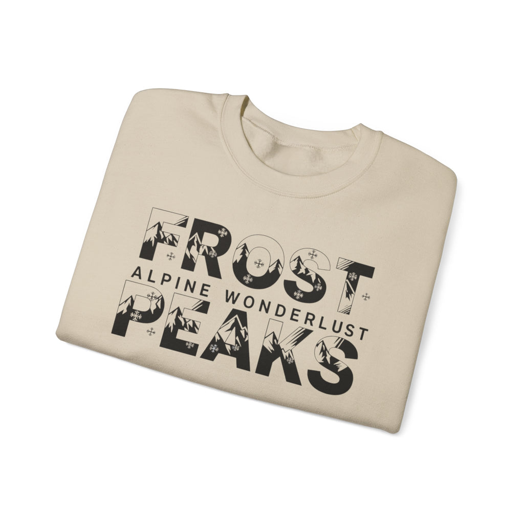 Sweatshirt brodé Frost Peaks - Édition Noël