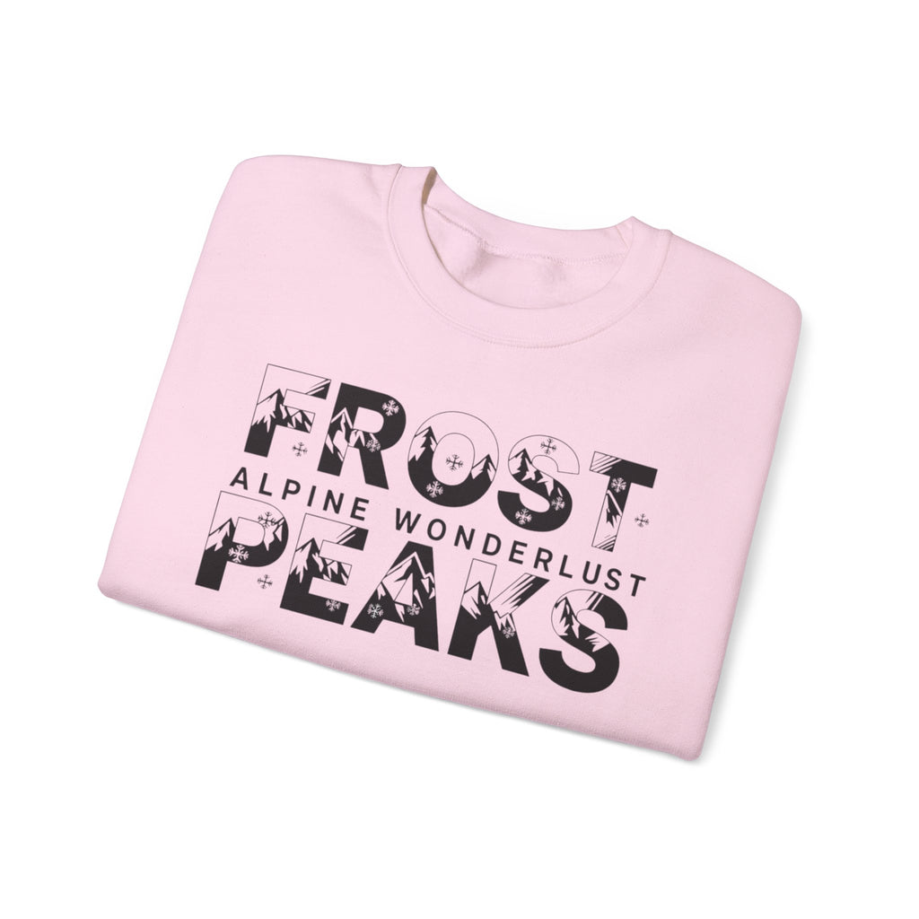 Sweatshirt brodé Frost Peaks - Édition Noël