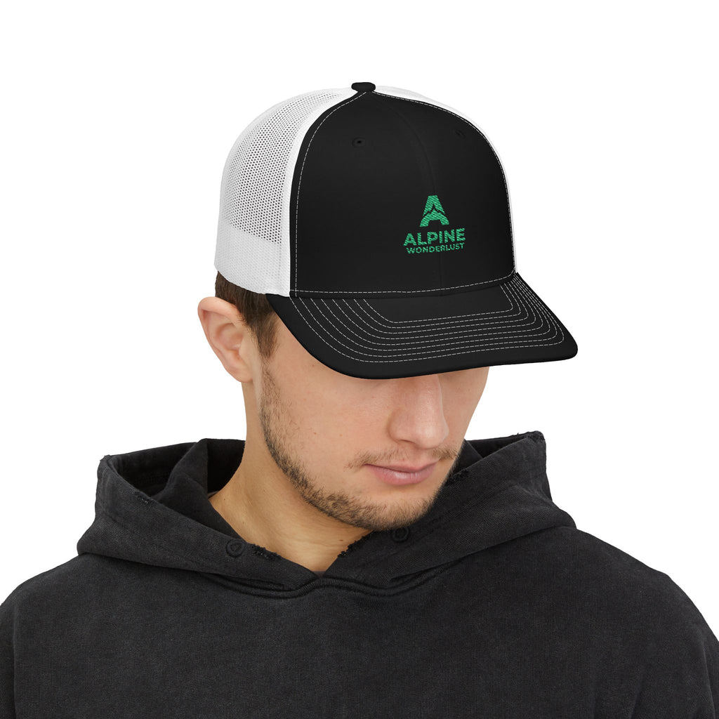 casquette trucker brodé Alpine Wonderlust