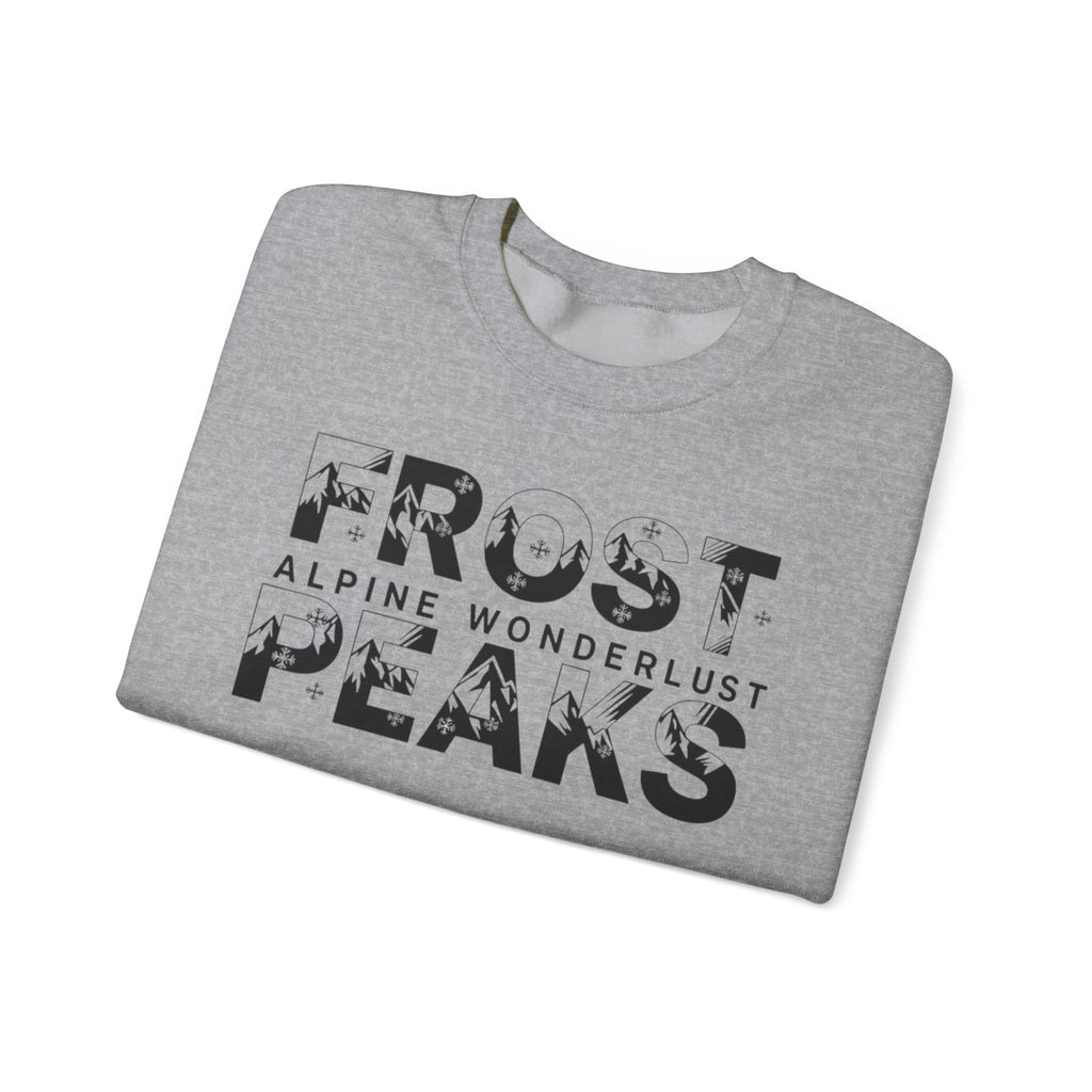 Sweatshirt brodé Frost Peaks - Édition Noël