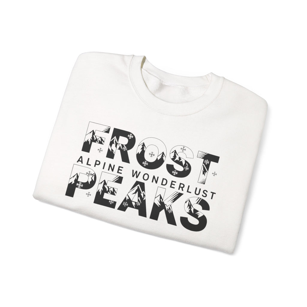 Sweatshirt brodé Frost Peaks - Édition Noël