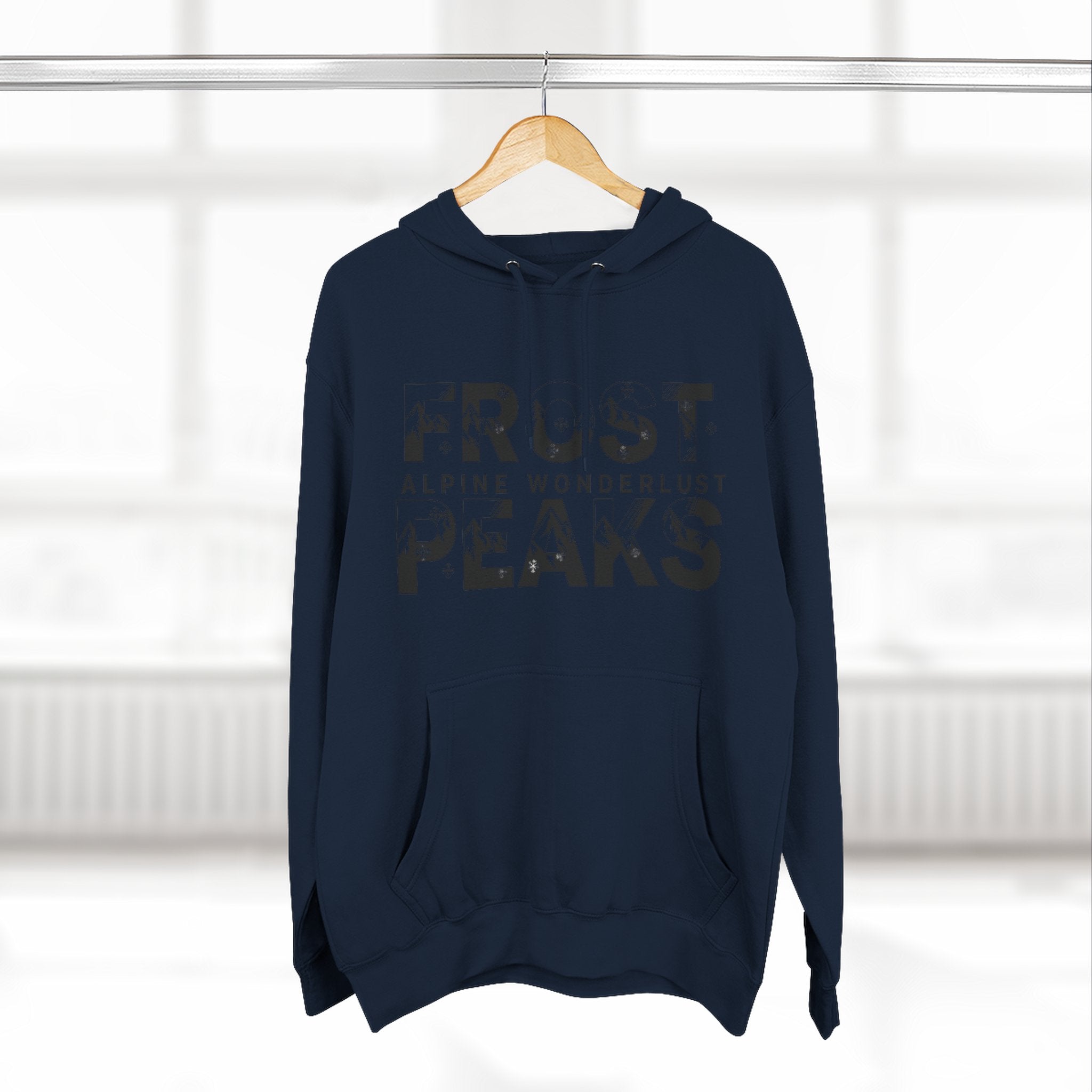 Pull polaire brodé Frost Peaks - Édition Noël