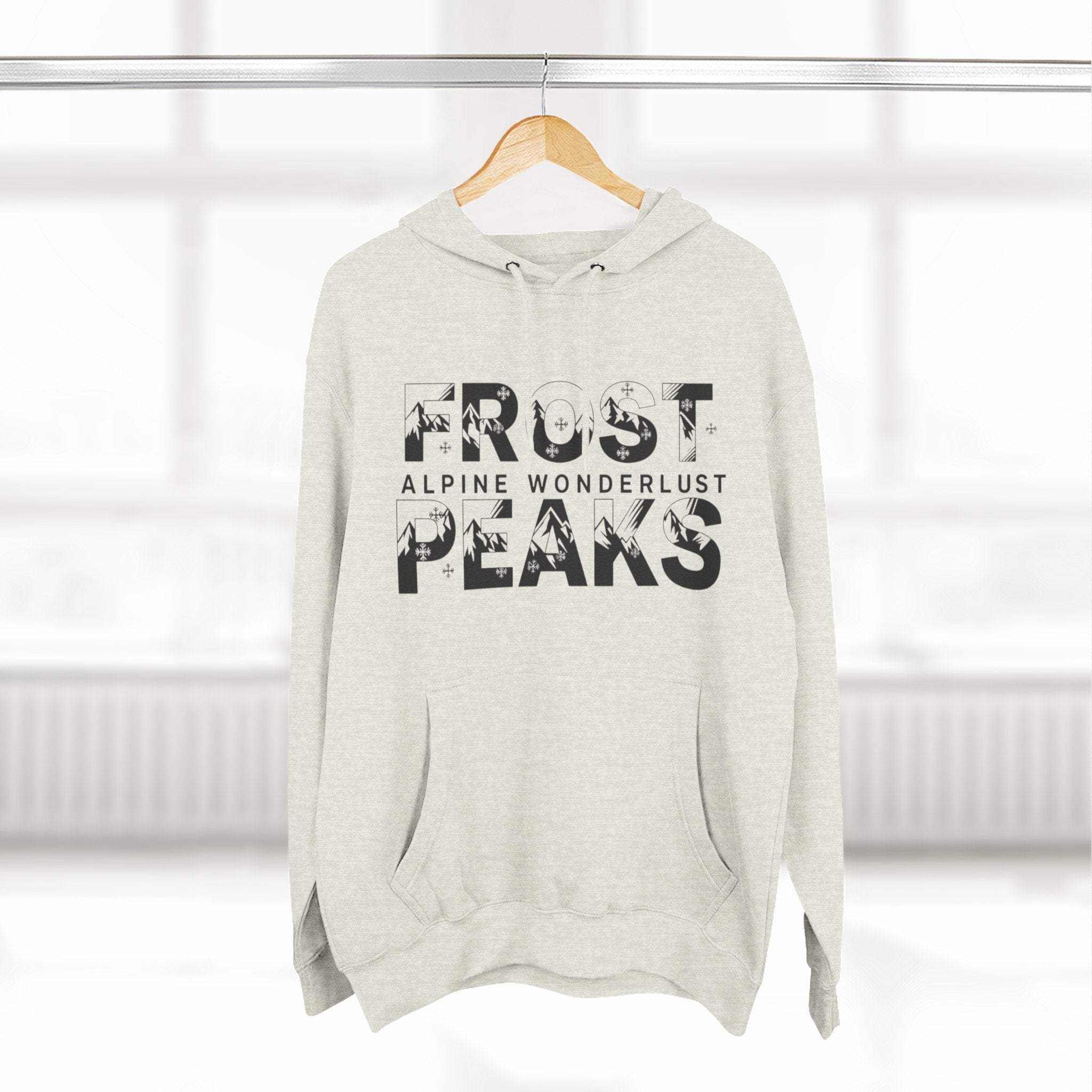 Pull polaire brodé Frost Peaks - Édition Noël