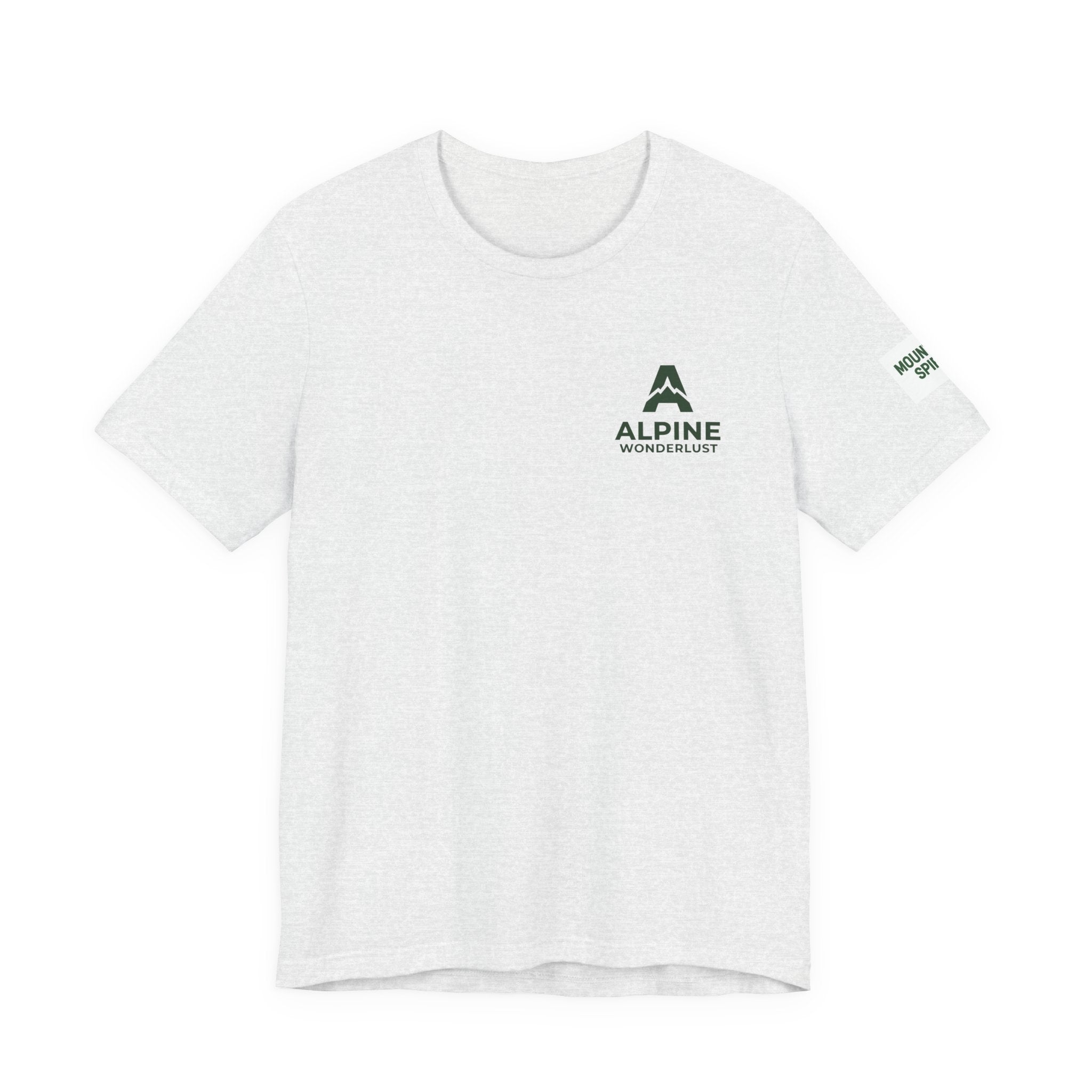 T-shirt brodé Alpine wonderlust