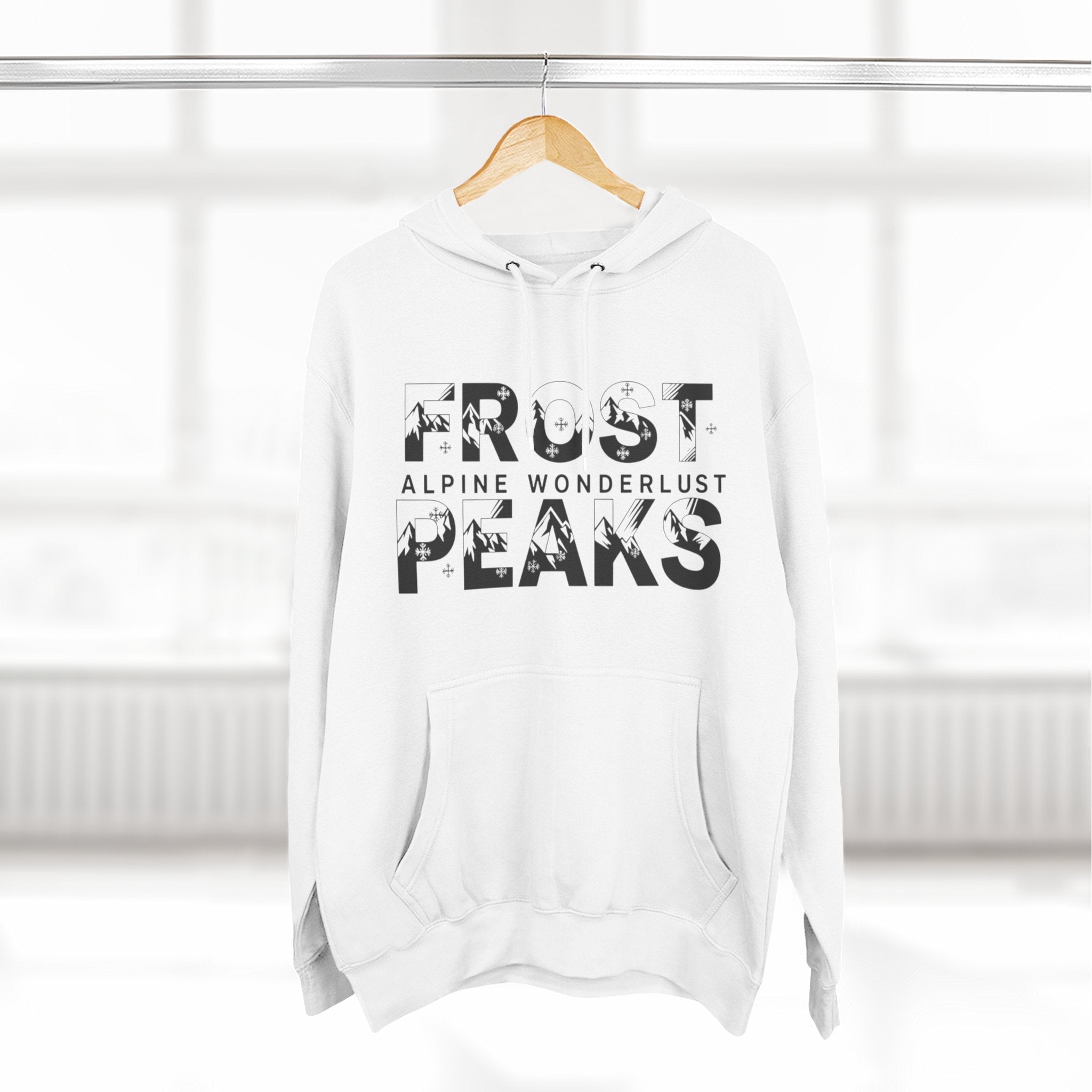 Pull polaire brodé Frost Peaks - Édition Noël