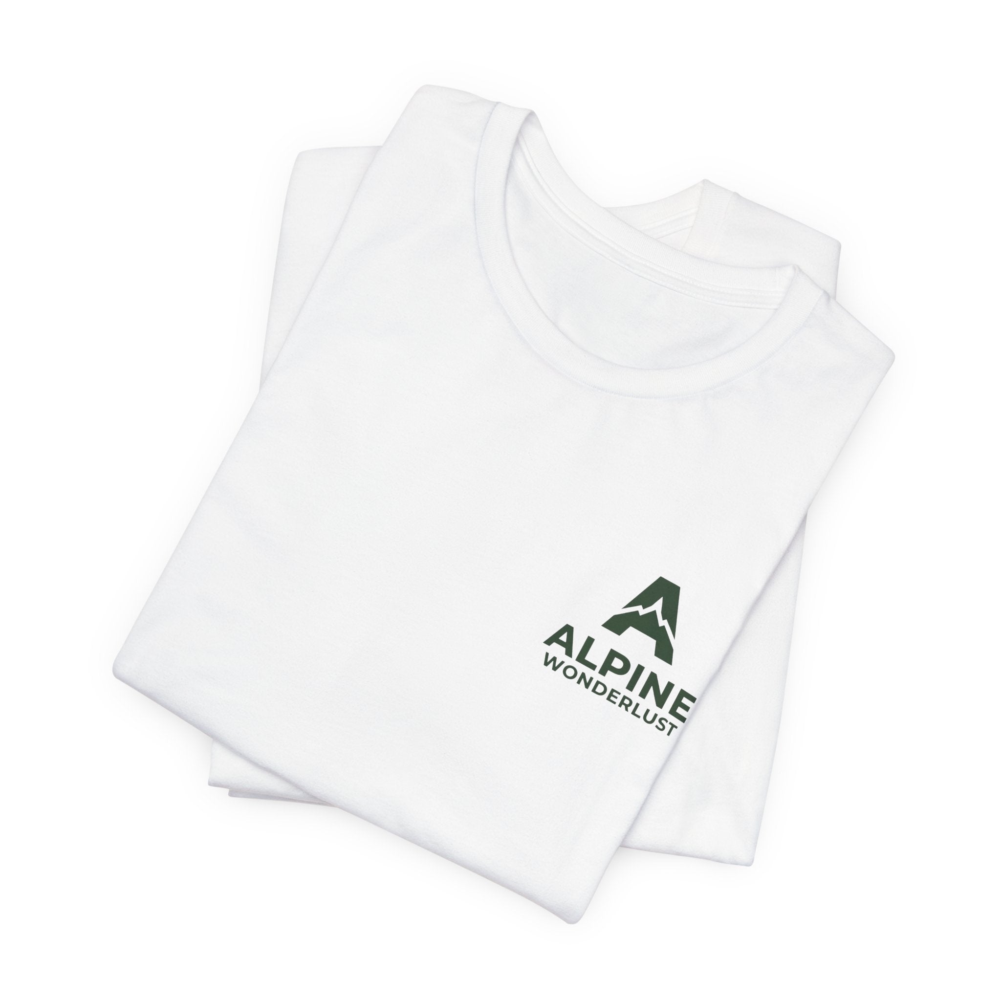 T-shirt brodé Alpine wonderlust