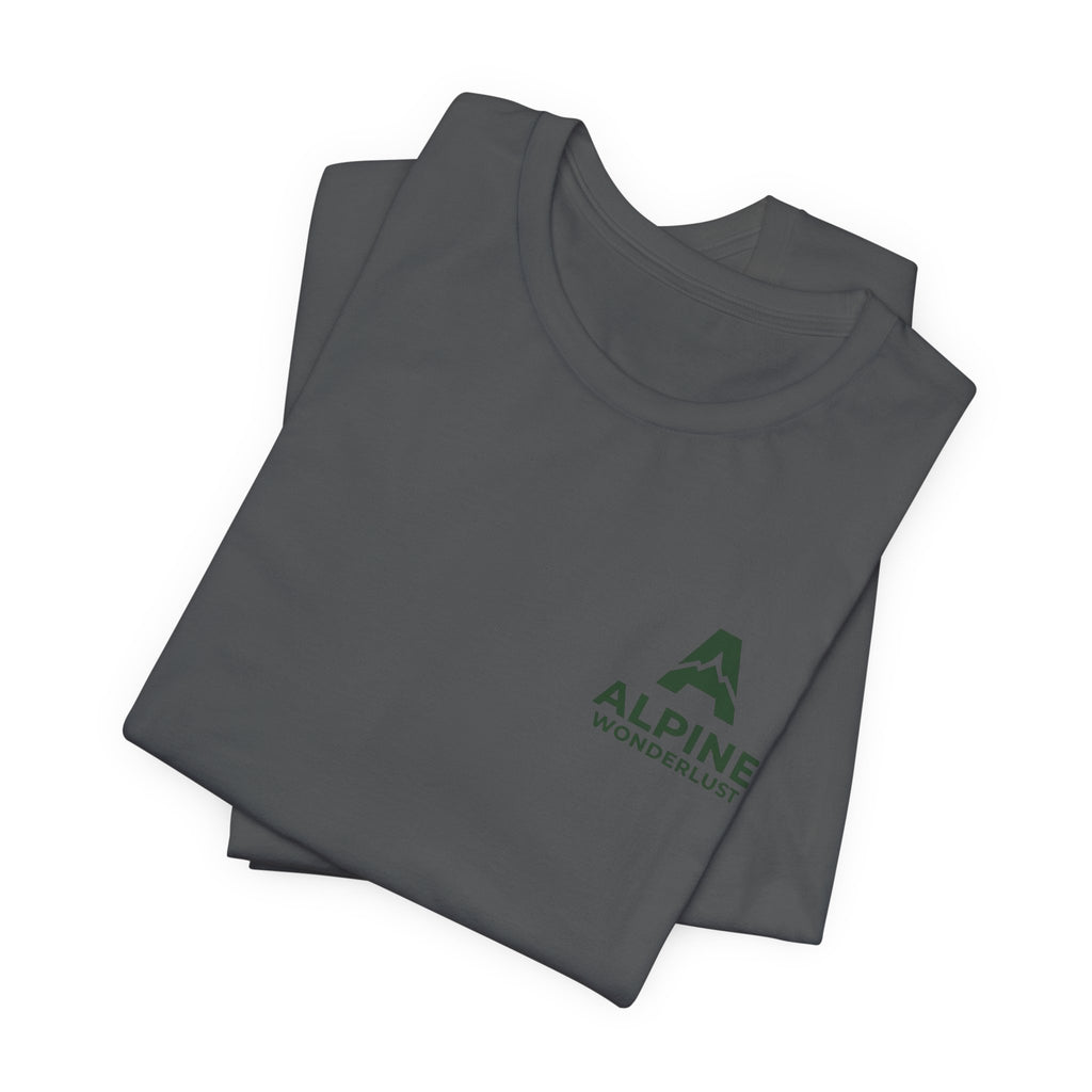 T-shirt brodé Alpine wonderlust