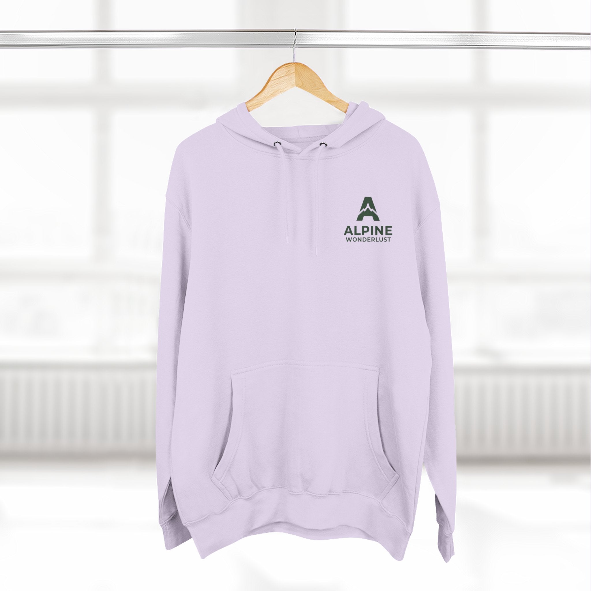Hoodies polaire Alpine wonderlust
