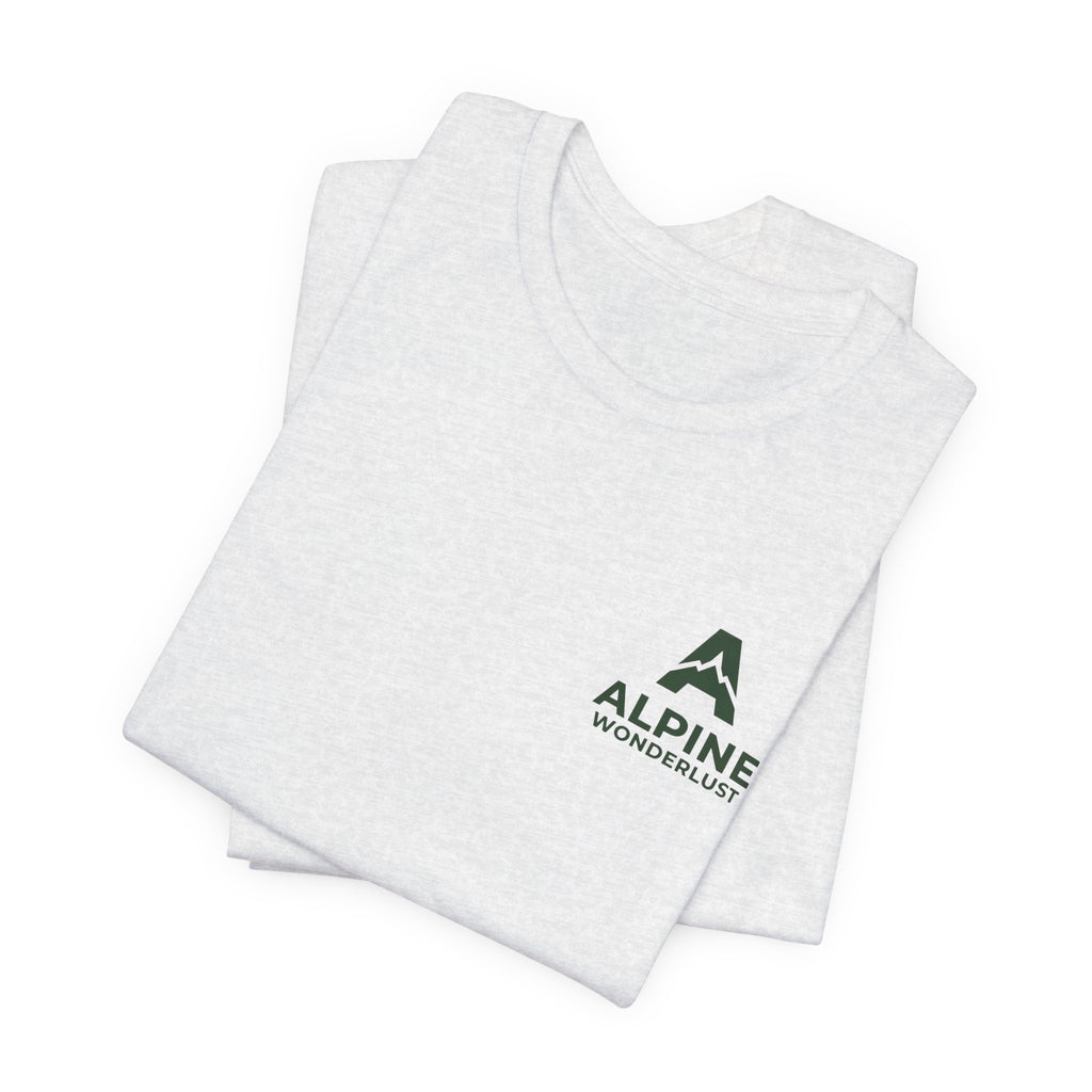 T-shirt brodé Alpine wonderlust