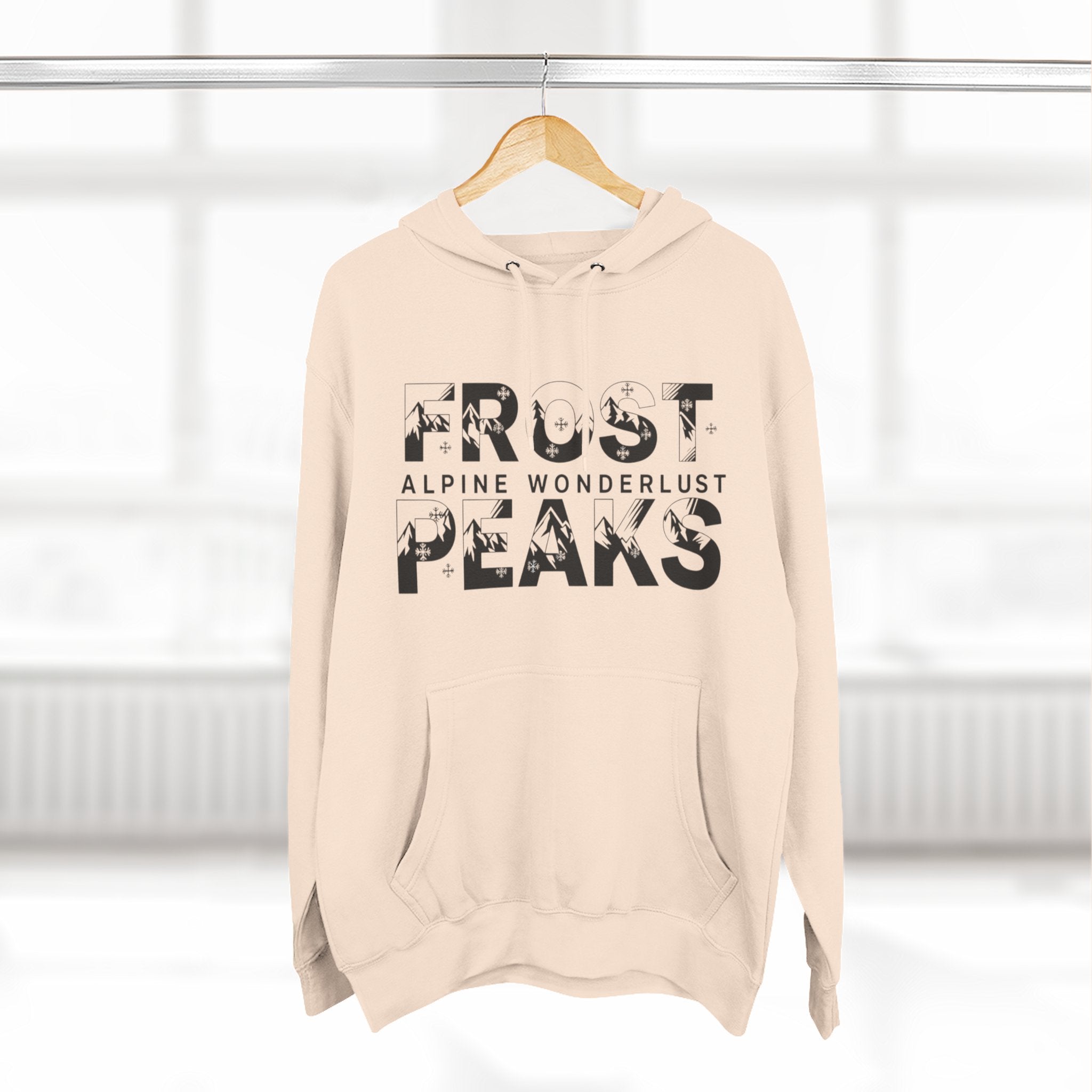 Pull polaire brodé Frost Peaks - Édition Noël