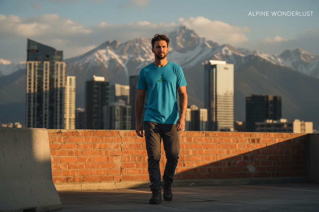 T-shirt Frost Peaks Mannequin 2